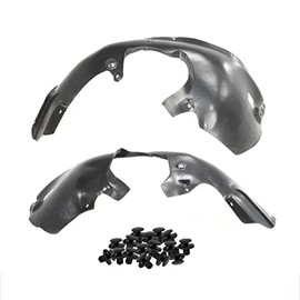 Parts N Go Fender Liner Set w/Clips for 2006-2010 Beetle Front Driver & Passenger Side Left Right VW1249109 VW1248109 1C0809961E 1C0809962J