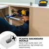 Pack of 40 Back Panel Screws, Plastic Back Panel Connectors,