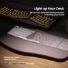 Nulea RT05 Wireless Ergonomic Keyboard, Split Keyboard with Wrist Rest,