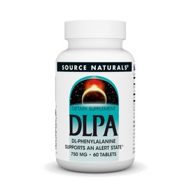 Source Naturals DLPA DL-Phenylalanine* - 750 mg - 60 Tablets