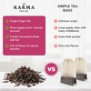 KARMA TEA CO.| English Breakfast Loose Leaf Tea, 40g (32cups)