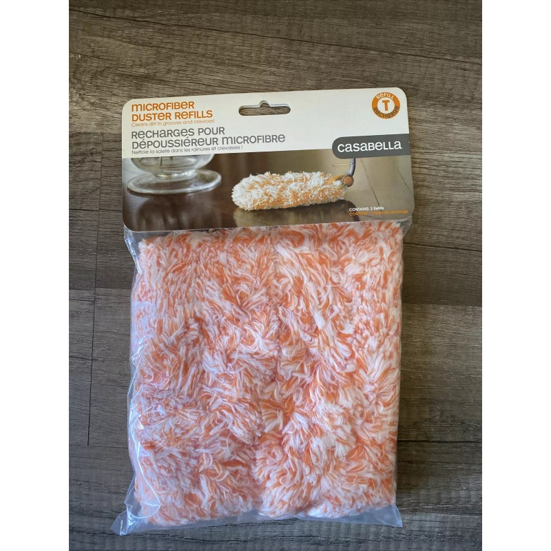 Casabella 2x, Microfiber Duster Refills 2 per package.