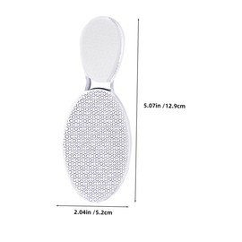 NOLITOY Foot Callus Remover Foot Files Callus Remover Pumice Brush Glass Foot File for Women Men Safe