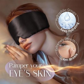Mulberry Silk Sleep Mask – Silk Eye Mask, Light Blocking Eyeshade