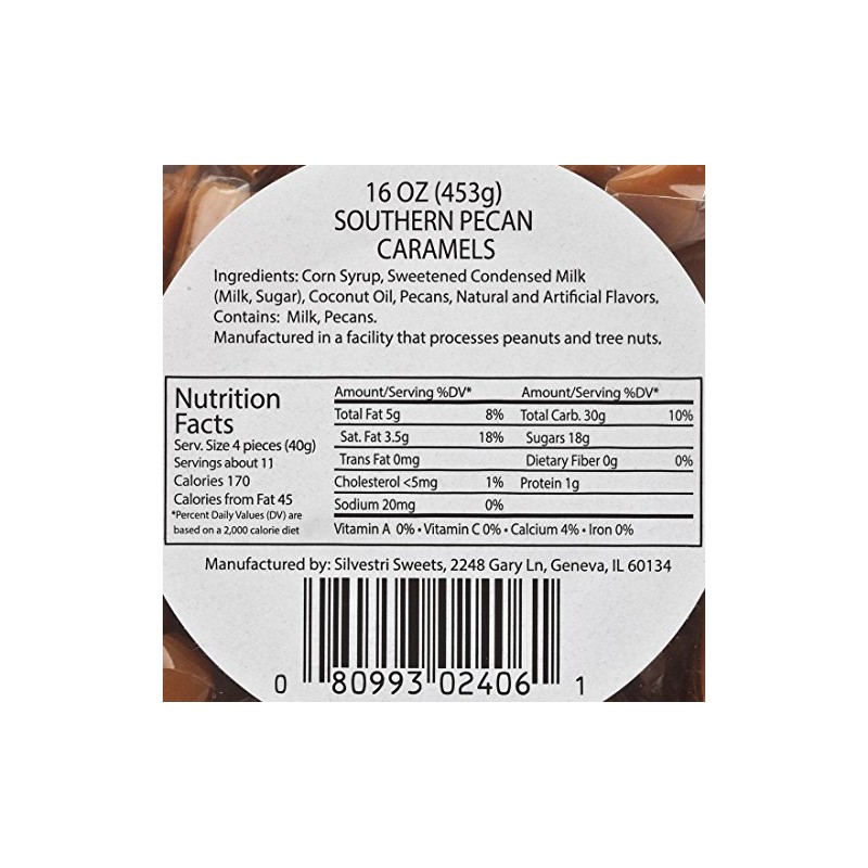 Miles Kimball Caramel Pecan Candy - 1 Lb.