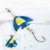 Machilea 2025 Neue Twist Spoon Forelle UV-Aktiv (4g) 5cm Twister