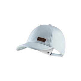 Sterntaler Baseball Cap Jeans Boys' Baseball Cap with Metal Clasp for Size Adjustment Summer Baseball Cap in Denim Look Sporty Baby and Children's Visor Cap UV Protection 50+, light turquoise, 49