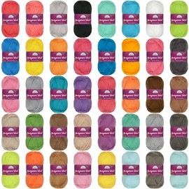 JubileeYarn Amigurumi Select Yarn - Baby Acrylic - Variety Pack - 12 Skeins