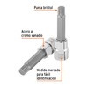 Truper D-1214-BL Dado Punta Larga Bristol M14, Cuadro 1/2"