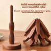 Gaodeding 4-Layer Wooden Tripod Coaster - Foldable Tree Shape Heat