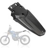 PowerMotor Carbon Fiber Rear Fender Ebike Mudguards Protector Replacement for