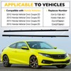 Weatherstrip Window Moulding Trim Seal Belt Kit Compatible with Honda