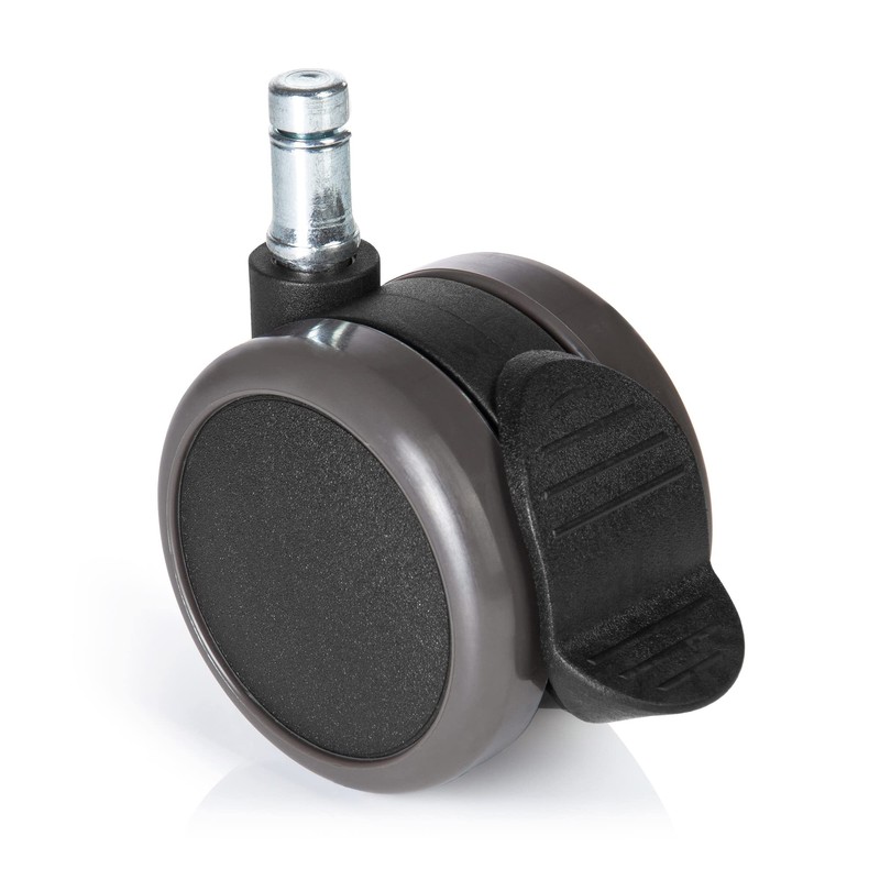 5 x Hard Bottom Roles with Parking Brake 11 mm/65