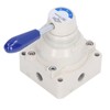 Air Hand Valve Rotary Lever 2 Position 4 Way Pneumatic