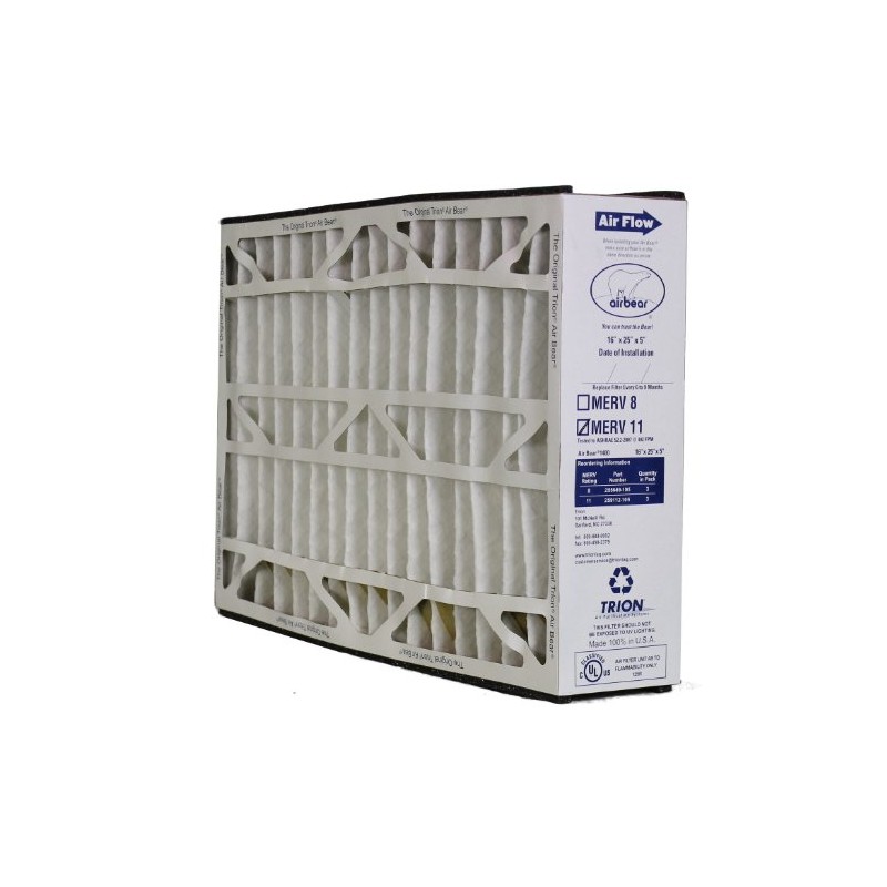 259112-105 16x25x5 Trion Air Bear Supreme 1400 MERV 11 Media