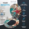 Sanilo Toilet Seat ROUND with Soft Close, Quiet and Slow