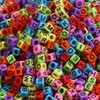 DAHI Letter Beads, Acrylic Beads, Number Beads, Craft Beads