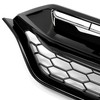 KUAFU Front Bumper Upper Grill Grille Compatible with 2020-2022 Honda
