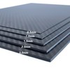 Carbon Fiber Sheet 245x195x0.5mm,Carbon Fiber Plate Board 1/1.5/2/3/4mm Available,3K Twill
