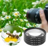 VEGBY1 Macro Filter Close-Up Close-Up Lens Kit 58mm Optical Glass