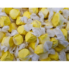 Banana Salt Water Taffy -1.5 lbs of Fresh Delicious Individually Wrapped Creamy Chewy Taffy
