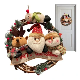 Coronas Navideñas Adorno La Puerta Navidad Decorativo 30 Cm