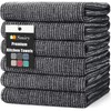 smiry Premium Kitchen Towels(18"x 28", 6 Pack), Large Cotton Dish