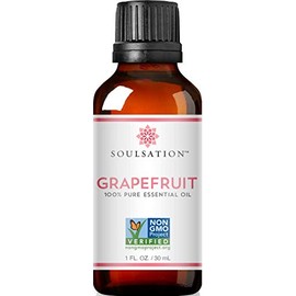 SoulSation Pink Grapefruit Essential Oil Non-GMO, 1oz