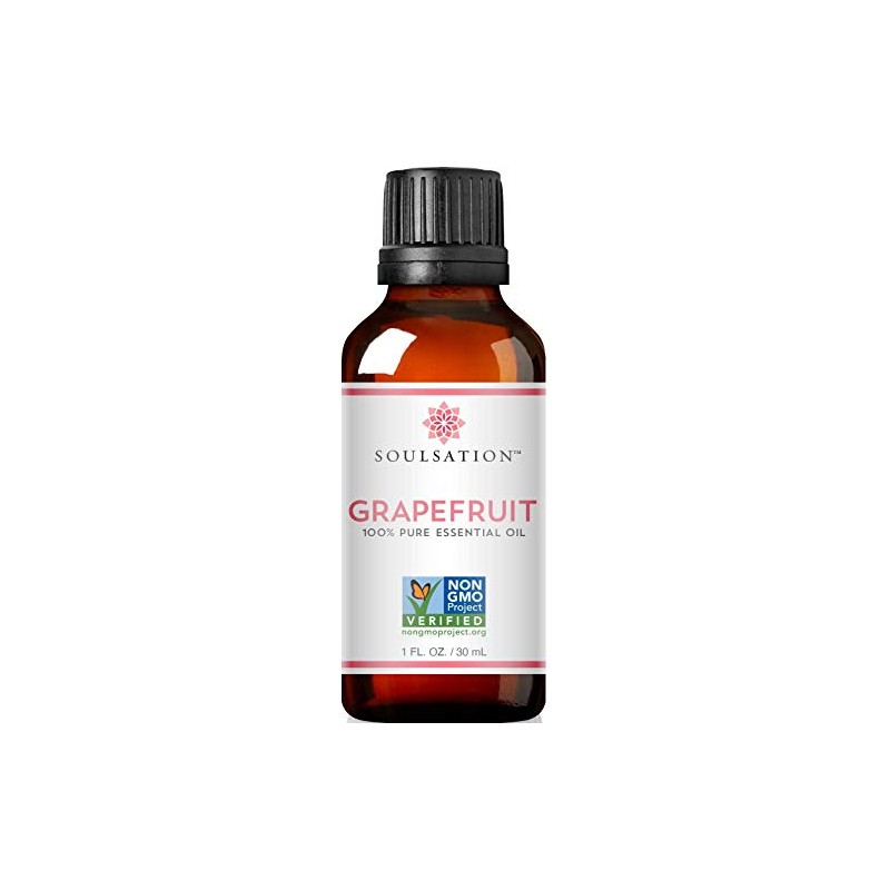 SoulSation Pink Grapefruit Essential Oil Non-GMO, 1oz