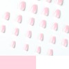 MrCuvaryas Press on Nails - 24 Pieces French False Nails