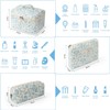 GWMWON 3 Piezas De Cosmetiqueras Estampadas Exclusivas Para Maquillaje