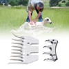 Replacement Blades for Sheep Scissors, Professional Curved 9 Tooth Shear