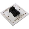 UHPPOTE Push to Exit Button Square Rocker Switch - Flush-Mounted