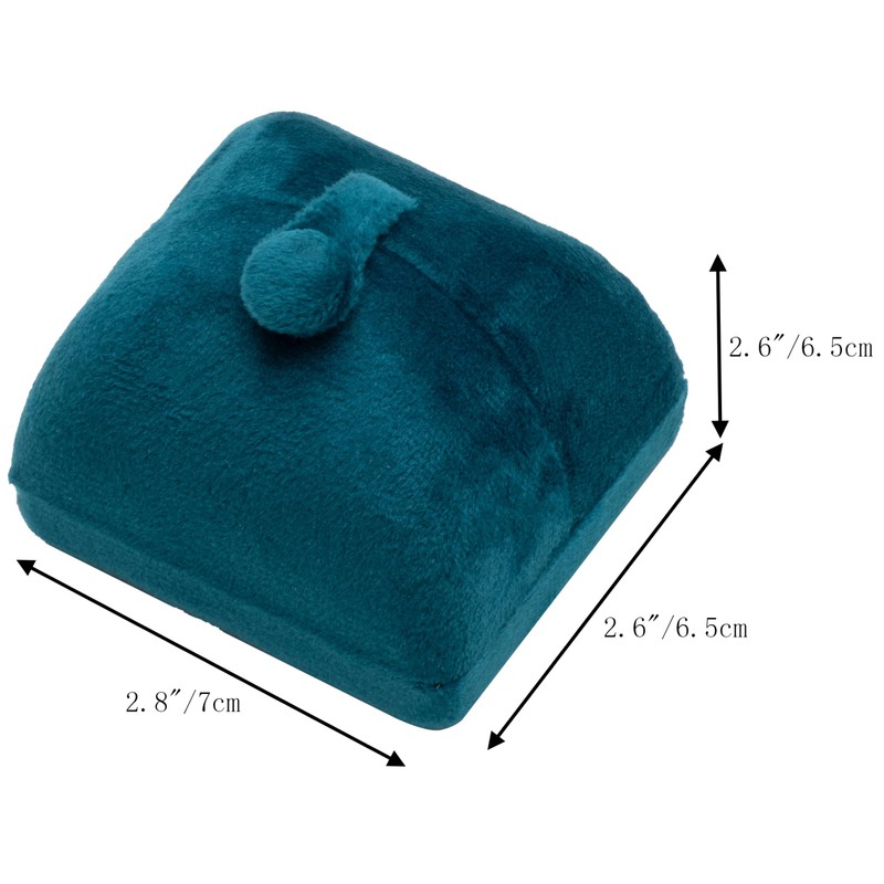 Soft Velvet Small Cufflink Box for Men,Cuff Links Storage Box