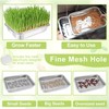 TCYPUHL Stainless Steel Sprouts Growing Kit 4-Tier 10.4 inch Trays,