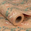 WRAPAHOLIC Kraft Christmas Wrapping Paper - 30 Inch X 100