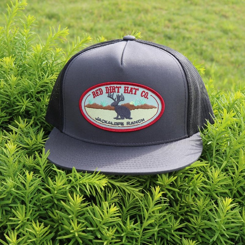 Red Dirt Hat Company Jackalope - Sombrero ajustable para Snapback,