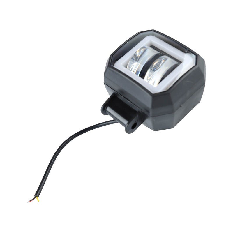 3in Motorcycle LED Headlights with Blue Aperture 20W Waterproof Bright