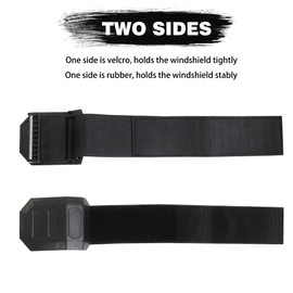 RERPRO UTV Windshield Mount Clamps Straps Kit Compatible with Polaris Ranger RZR, Can Am Maverick X3, Yamaha Rhino YXZ, Kawasaki Mule Front Windshield Adjustable Fixed Mounting Clamp Kit, 4 Pack Plus