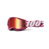 100% STRATA 2 JUNIOR Goggle Fletcher - Mirror Red Lens