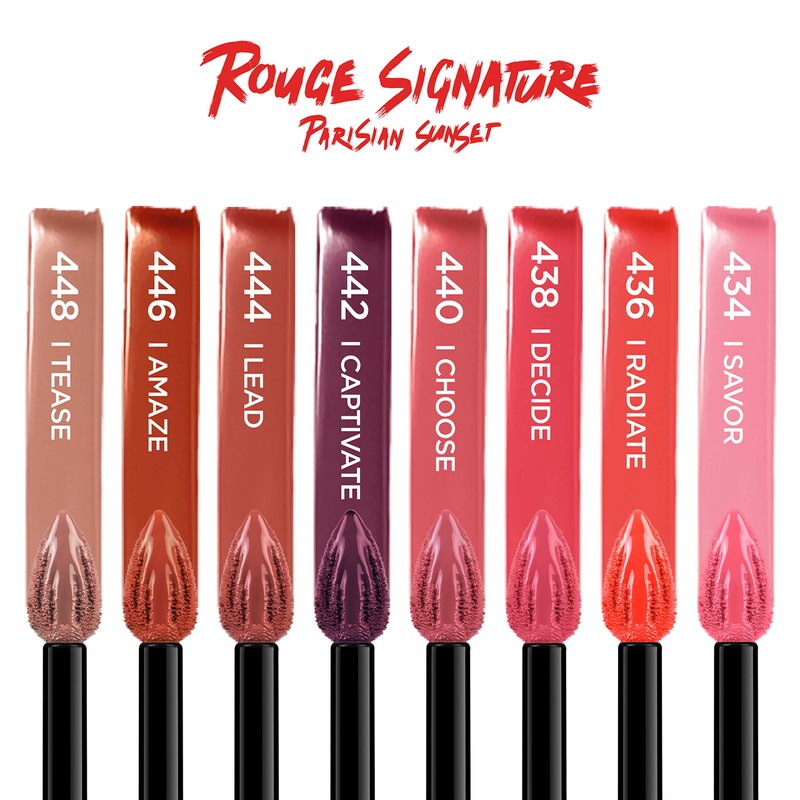 L’Oréal Paris Makeup Rouge Signature Parisian Sunset Collection, I Amaze