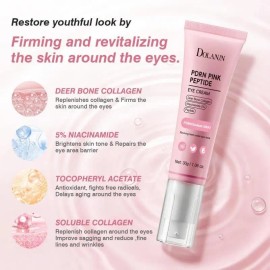 Crema Para Ojos Péptido Rosa, Reafirmante E Iluminadora
