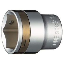 Tone 3SC-21 Nut Catch Socket (Hexagonal) 0.37 inch (9.5 mm) Drive (3/8 mm), Double Side Width 0.8 inches (21 mm)