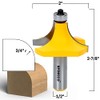 YONICO 13168 3/4-Inch Radius Round Over Edge Forming Router Bit