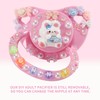 CutiePlusU Adult Sized Pacifier Dummy for Adult-Big Shield DIY Handmade-Bunny