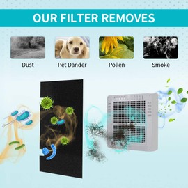 BougeRV 4 Pack RV A/C Filters Replacement RV Air Conditioner Filter 14" x7-1/2 RV Accessories