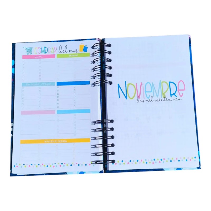 Agenda Escolar Planeador Maestra 25-26