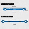 Aluminum Alloy Motorcycle Balance Handlebar Cross Bar Motorbike Accessories (Blue)