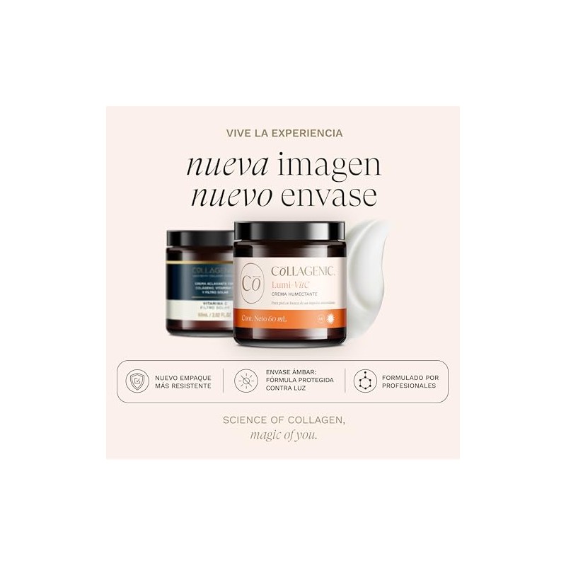 Collagenic | Crema Facial Aclarante con Vitamina C | 60