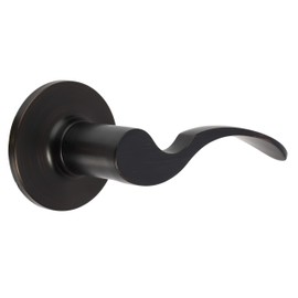 Dynasty Hardware MON-78-12P-RH Monterey Individual Dummy Door Lever Aged Oil Rubbed Bronze, Right Hand
